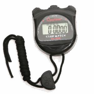 2 Groups Of Memory Large Characters Display Shockproof And Anti-Magnetic Stopwatch Coach Timer