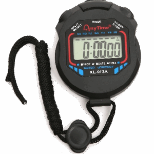 2 Groups Of Memory Large Characters Display Shockproof And Anti-Magnetic Stopwatch Coach Timer