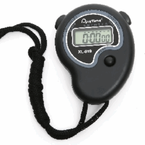 2 Groups Of Memory Large Characters Display Shockproof And Anti-Magnetic Stopwatch Timer Chronograph