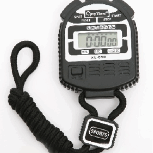 2 Groups Of Memory Large Characters Display Shockproof And Anti-Magnetic Stopwatch Timer Chronograph