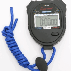 Large Display 2 Groups Of Memories Colorful Backlight Daily Waterproof Stopwatch