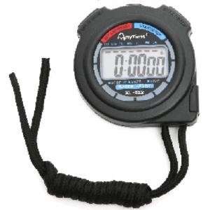 2 Groups Memory Large Display Shockproof And Anti-Magnetic Stopwatch Waterproof Coach Watch Timer