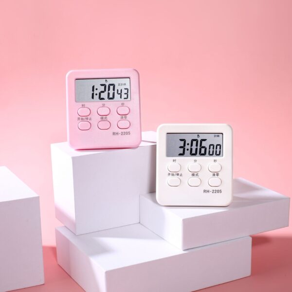 Smart Kitchen Digital Timer Countdown Cooking Shower 24hour LCD Electronic Decor Study Plastic digital time delay relay bathroom