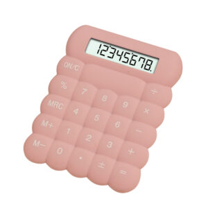 silica gel Office Customized LCD Display Screen Student calculator Smart cacultater calculatrice business cute custom