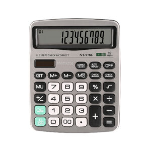 Digital Calculating Machine Professional Desktop Custom 12 Digits Solar Electronic Calculator Manufacturers