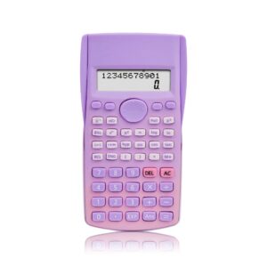 2024 New Bestselling LCD display Custom logo Gradient Color 82ms Scientific Calculator for School Exam Tool