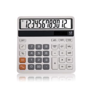 Wholesale Customized Solar Dual Power Business Office 12-Digit 112 Steps Check Calculator