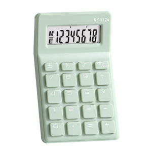 Cute 8-Digit Mini Calculator High-Quality ABS Perfect for School & Office Custom small Stationery Set Available