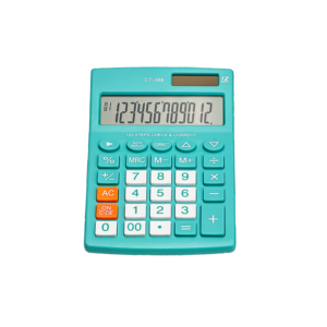 Real Solar Powered 12 Digit Calculator - Advanced, Durable for Professional & Academic Use, Customizable, Bulk Available