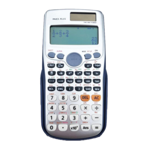 Solar dual power high student 10+2 digits 2 line display stationery items 417 Functions fx-991es plus scientific calculator