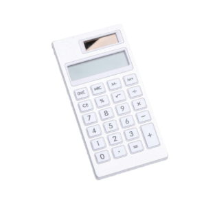 Mini Cute Pocket Aluminum Face True Solar 12 Digit Calculator Portable Custom business office kids love fancy calculator