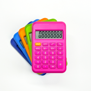 Business Office School Supplies Mini Digital Desktop Calculators with 8-Digit LCD Display Electronic Pocket Size Calculators