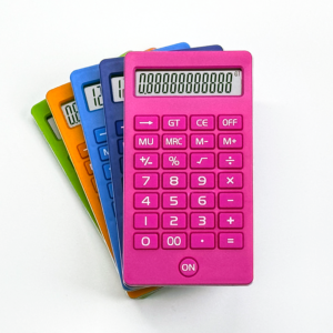 Wholesale School Examination custom gift pocket calculator basic digital cute student Electronic mini 12 Digits calculator