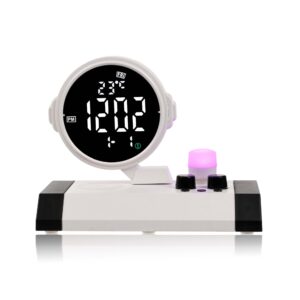 Hot selling LED clock with USB desk lamp dimming function and volume knob Bluetooth speaker Multi functional clock