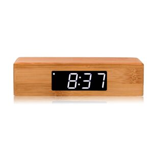 New creative led alarm clock wireless charging multi-functional digital clock