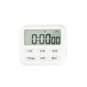 Digital Screen Kitchen Timer Large Display Digital Timer Square Cooking Countdown Countdown Alarm Remind Sleep Stopwatch Clock