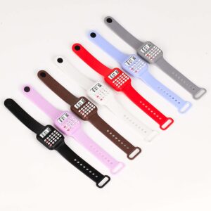 2024 Children Calculator Watch Clock Unisex Kid Silicone Multi-Purpose Electronic digital Wrist Watches