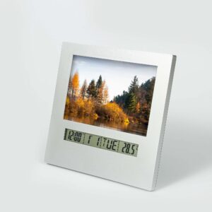 Large Display Countdown Fun Gifts for Women Change Photo Clock & Set Day Timer for Vacation Wedding Christmas Baby Birthday Halloween