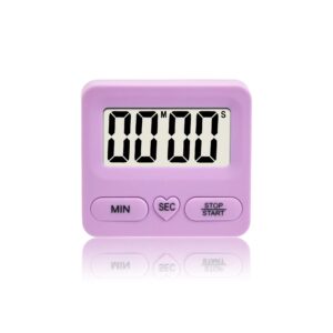 Smart counting Kitchen Digital Timer Countdown Cooking Shower 24hour LCD Electronic Decor Plastic time delay relay bathroom