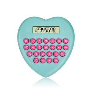 New modle 8 Digit calculator ,heart shape calculator,colorful mini calculator