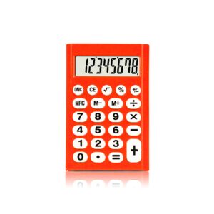 China Factory Price Mini Calculator Carry School & Office Handheld Pocket Type Electronics Creative Calculator