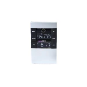 Color Digital Display LED Backlight Multifunctional Desktop Calendar Temperature Forecast Weather Clock