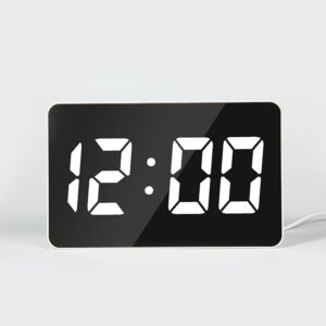 Multifunctional Digital Calendar with Temperature LED Clock Simple Bedside 3 Sets Alarm Clock with Week Display Smart Clock