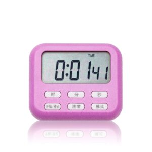 Home Bedroom Desktop Kitchen Cooking Electronic Digital Timer 2 Sets Countdown Timer With Alarm Function