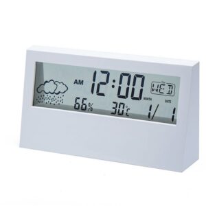 home decor big large screen LCD small table desk digital clock alarm clock