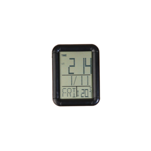 Mini rectangular LCD alarm clock date of the week temperature desktop small and cute multipurpose desk study