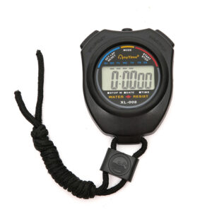 Professional waterproof stopwatch, electronic stopwatch, running timer, metal stopwatch, professional student