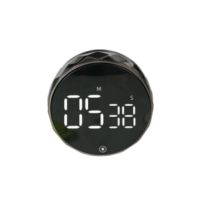 Large screen round circular tire kitchen timer specific baking learning countdown timer home decor Magnetic cooking digit
