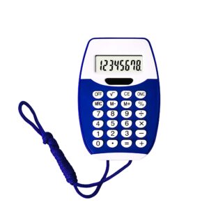 Promotion custom logo printing office financial function tables calculator mini 8 digit solar pocketable calculator