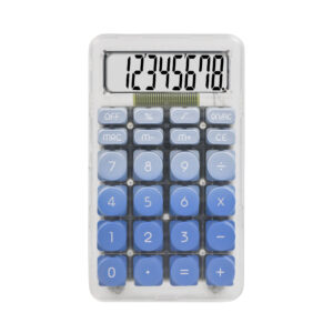 Wholesale calculator 18 digits mini cute electronic calculator Advanced gradient colors office fancy stationery items