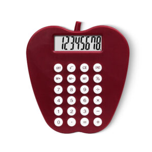 Cute apple Calculator 8-bit digital display convenient calculator for cute cartoon apple student supplies