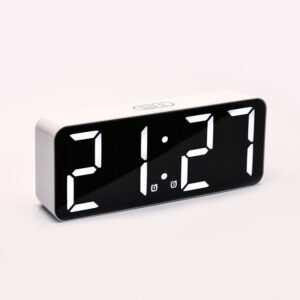 Novelty Mirror Multi-function DC5V USB desktop Led large displays time Led digital Clock for bedroom