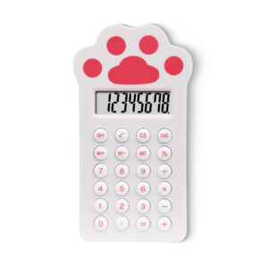 High appearance level cartoon calculator Cute cat claws radish strawberry finance office student stationeryarithmetic calculator