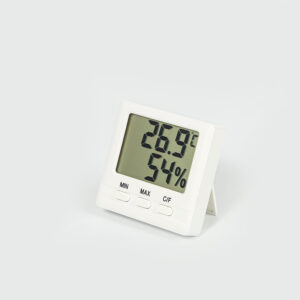 Electronic Thermometer and Hygrometer Industrial-grade Temperature Display Household Temperature and Humidity Meter Clock