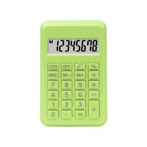 Factory Wholesales Cheap 8 Digits Calculator Promotional Gifts Mini Size Pocket Slim Potable LCD Colorful Calculator