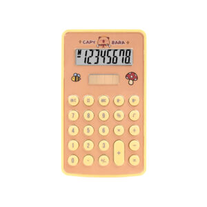Custom Promotional Color Gift Advertising 8-Digit Electronic Solar Calculator Colored Paper Digital Calculator