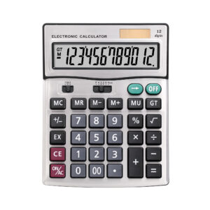 New Desktop Calculator 12 Digits Check and Correct Calculator Solar Business Calculator Office Custom Logo Calculadora