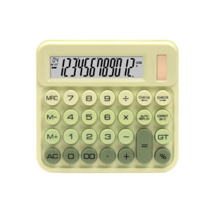 Wholesale High-value Gradient Custom Logo Calculator Student Calculator with Solar Energy Financial Office Special Use