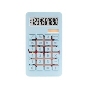 Wholesales Custom logo UV printing pattern Cute Portable Mini Pocket Small Colorful Learning Battery 10 Digits solra Calculator
